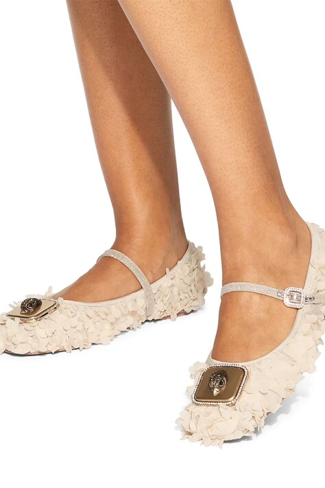 Балетки Kurt Geiger London Pimlico Ballerina — SS26-OBD0IN, бежевий — фото 6