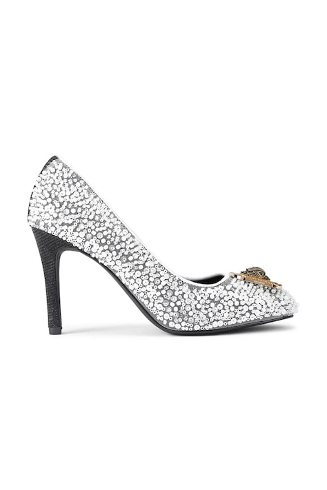 Kurt Geiger London szpilki Pimlico Court kolor srebrny 5390813609