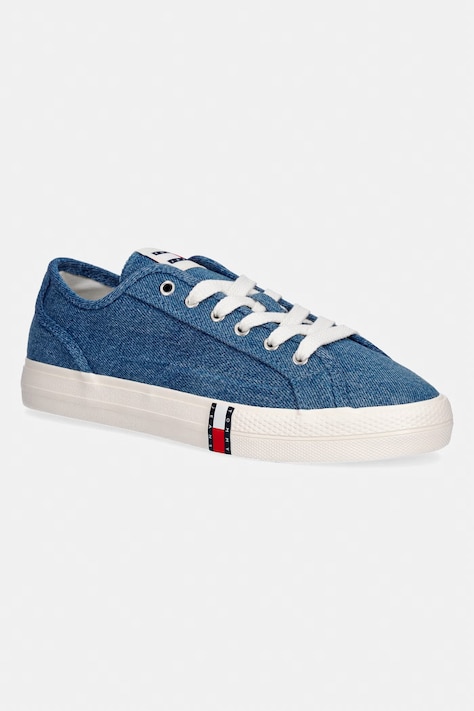 Tommy Jeans ARCHIVE Y2K DENIM sneakersy damskie niebieskie EN0EN03033