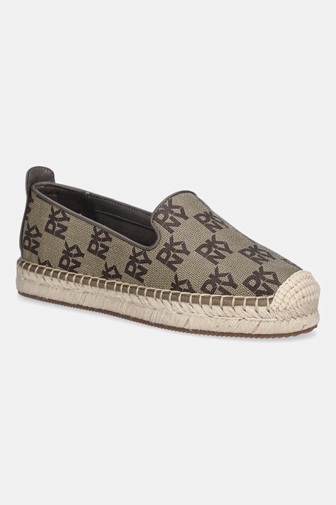 Dkny espadryle Mallandra kolor beżowy K1611686