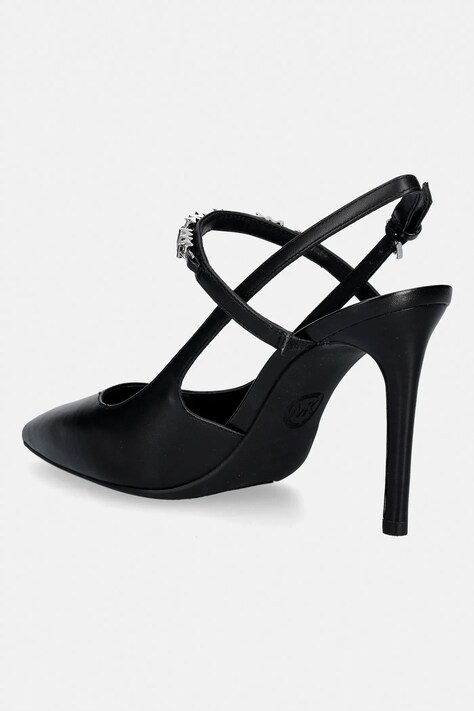 Шкіряні туфлі MICHAEL Michael Kors Dina Flex High Sling Pump — SS26-OBD0LY, чорний — фото 3