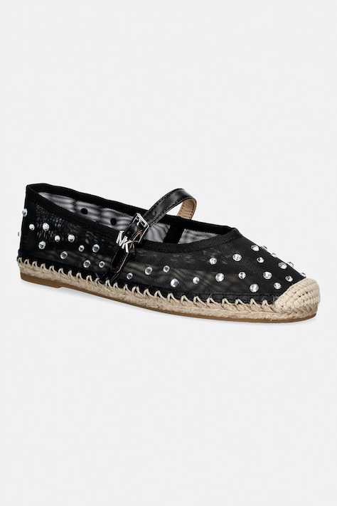 Espadrilky MICHAEL Michael Kors Lynn Ballet Espadrille čierna farba, 40R6LYFP2D.001