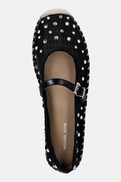Еспадрилі MICHAEL Michael Kors Lynn Ballet Espadrille — SS26-OBD0N2, чорний — фото 4