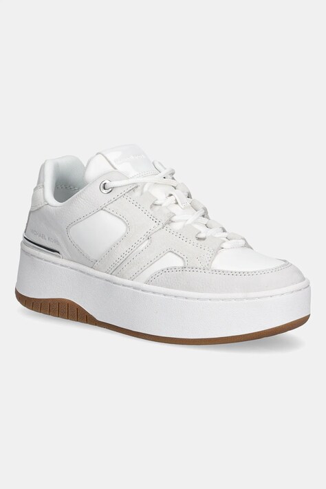 Αθλητικά MICHAEL Michael Kors Ryder Lace Up χρώμα: άσπρο, 43R6RYFS3L.085