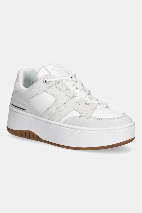 Αθλητικά MICHAEL Michael Kors Ryder Lace Up χρώμα: άσπρο, 43R6RYFS3L.085