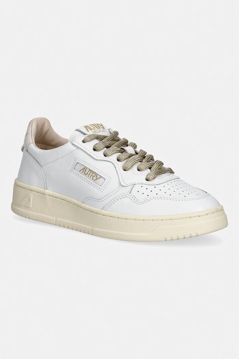 AUTRY sneakersy skórzane Medalist Low damskie kolor biały AULW SW01