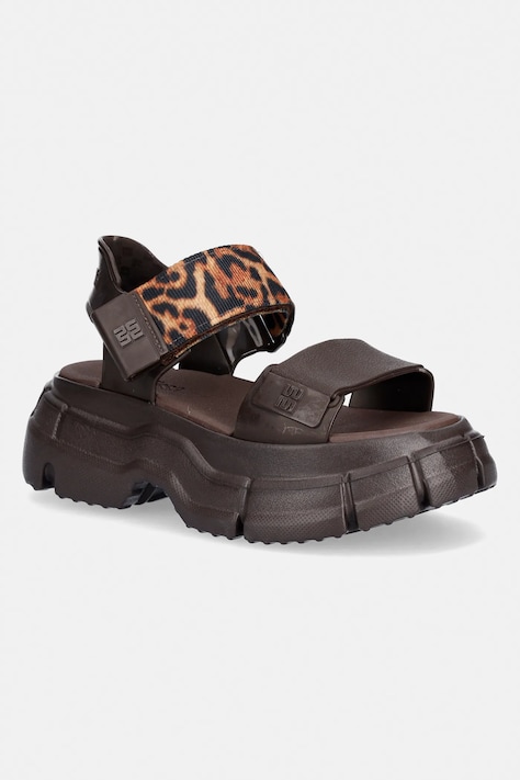 Melissa sandały MELISSA PULSE AD damskie kolor brązowy na platformie M 36854 BK885