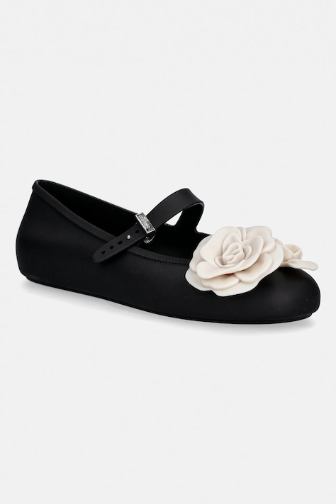 Melissa baleriny MELISSA SOFT BALLERINA PETALS AD kolor czarny M 37820 BO955