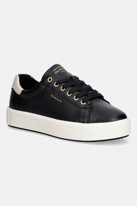 Gant Avino sneakersy damskie skórzane czarne 32531164