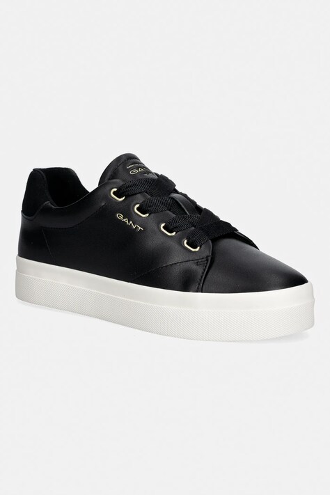 Gant sneakersy skórzane Avona damskie kolor czarny 32531169
