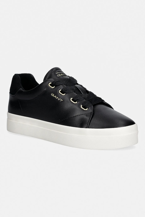 Gant sneakersy skórzane Avona damskie kolor czarny 32531169