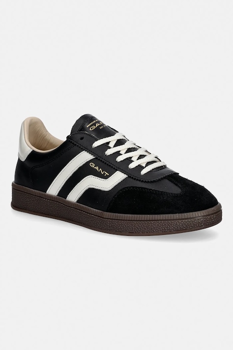 Gant sneakersy skórzane Cuzima damskie kolor czarny 32531247