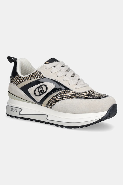 Liu Jo sneakersy LIU JO MAXI WONDER 97 damskie kolor szary BA6007PX807S1411