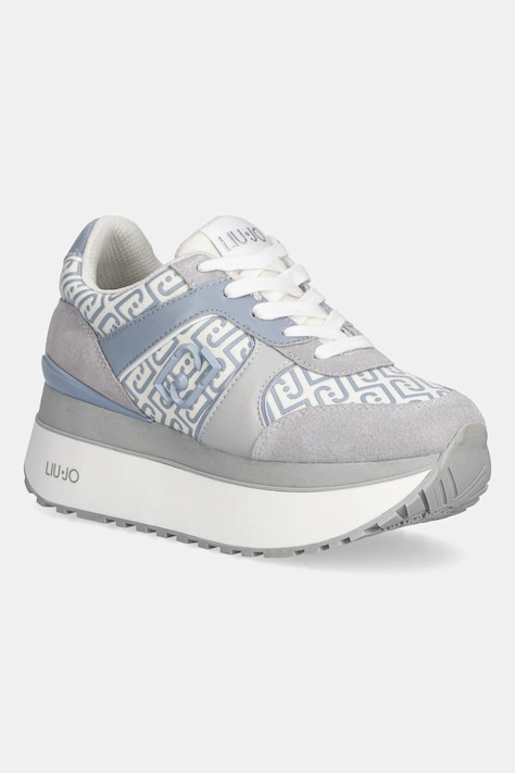 Liu Jo sneakersy LIU JO MAXI WONDER PLUS 02 damskie kolor szary BA6019PX823S3972