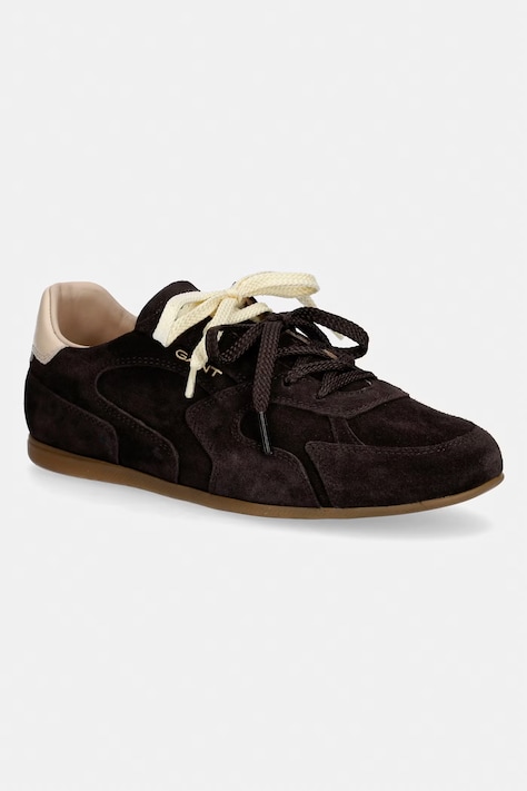Gant Sperly sneakersy damskie zamszowe brązowe 32533275
