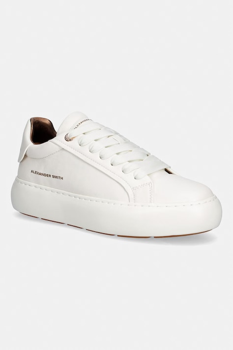 Alexander Smith Soho sneakersy damskie skórzane beżowe ASBDSOW3560TWT