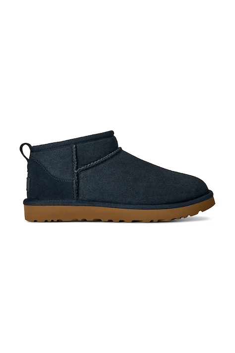 Semišové snehule UGG W Classic Ultra Mini tmavomodrá farba, 1116109.DKN