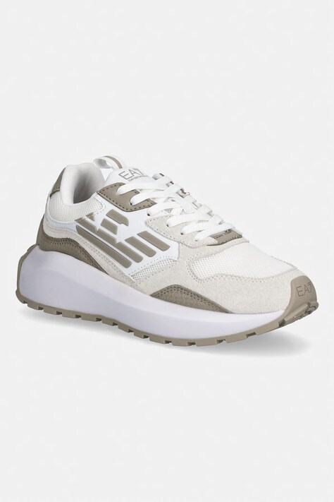 EA7 Emporio Armani sneakersy damskie kolor beżowy AF23110.7X000657