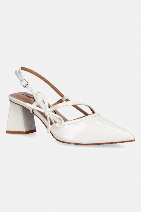 Bianco czółenka na słupku BIAMARALYN beżowe 11242460