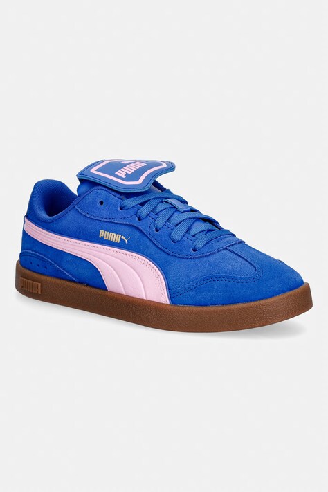 Puma sneakersy zamszowe Club Azura damskie kolor niebieski 404477