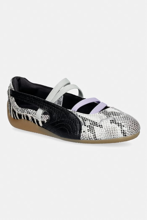 Puma baleriny skórzane Speedcat Ballet beżowe 407851