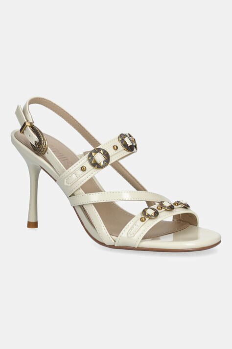 Πέδιλα Pinko Vanda 01 χρώμα: μπεζ, SD0511E037DY7