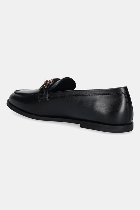Шкіряні мокасини Pinko Naty 05 — SS26-OBD1KH, чорний — фото 3