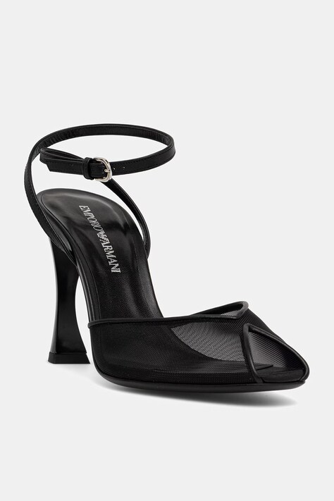 Emporio Armani sandále čierne EW004069 AF24789 UC001