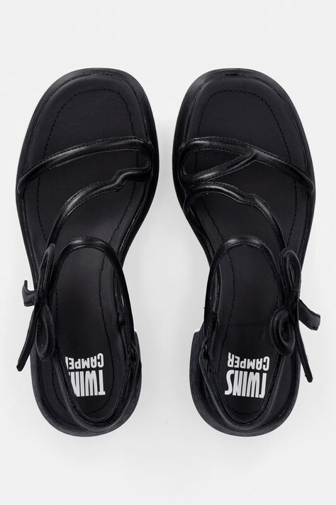 Camper sandále kožené TWS čierne K201875-001