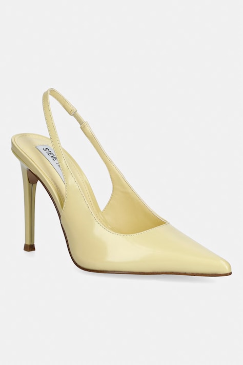 Steve Madden szpilki skórzane Reyes kolor żółty 11003389