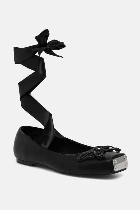 Koi Footwear μπαλαρίνες Blithe Metal Toe Ballet Flats μαύρες Blithe