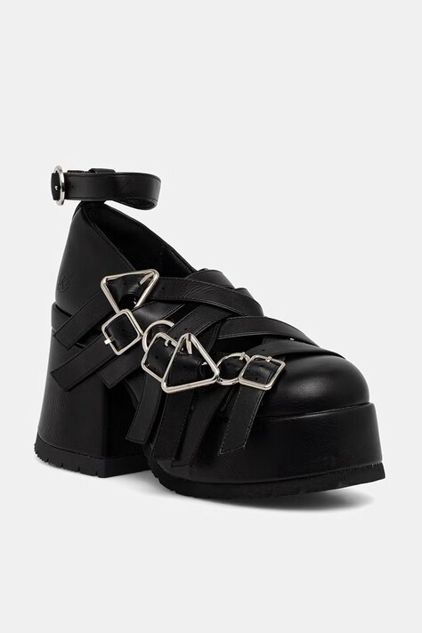 Koi Footwear γόβες Avalon Strappy Heeled Shoes μαύρες PW01