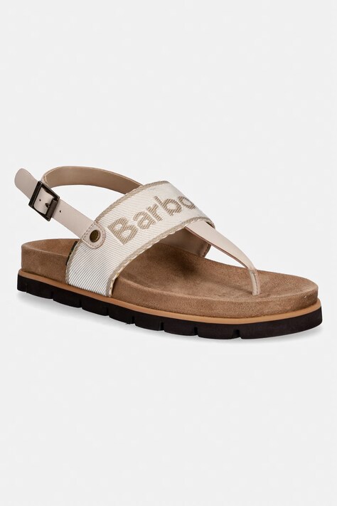 Barbour sandały damskie Lumley beżowe LFO0802BE52