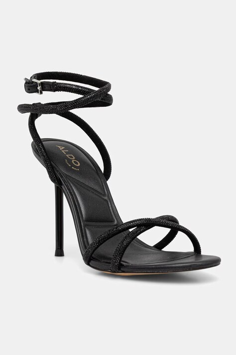 Aldo sandály na vysokém podpatku MANAELDEN černé 14011265