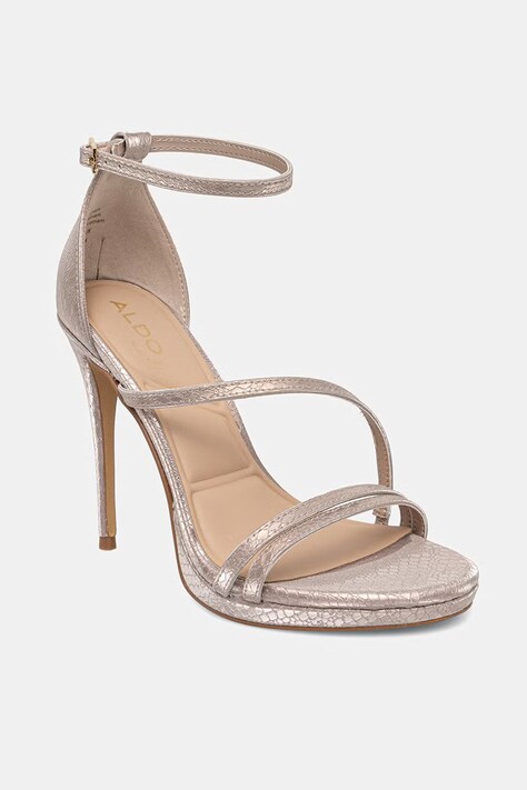 Aldo sandale s visokom potpeticom ODELLA zlatne 13991470