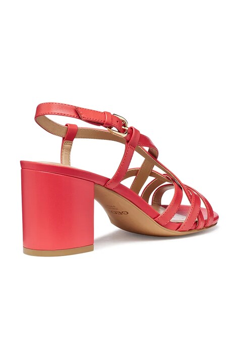 Geox sandały skórzane D VIRNILISA 65 S kolor beżowy D55YZB000TUC7008