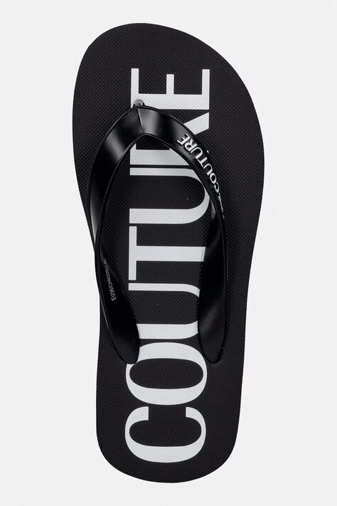 Versace Jeans Couture в'єтнамки жіночі — SS26-OBD20C, чорний — фото 4