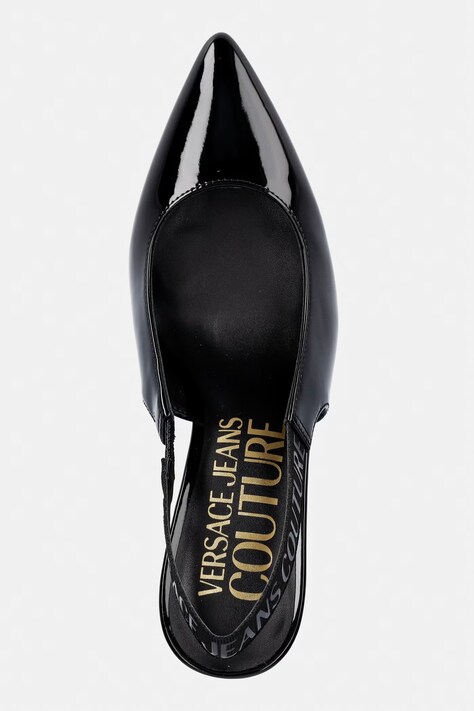 Versace Jeans Couture взуття на шпильці — SS26-OBD20I, чорний — фото 4