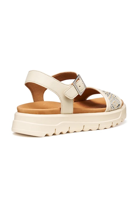 Sandále Geox XAN2.1S béžová farba, na platforme, D65SZC09B11C1122