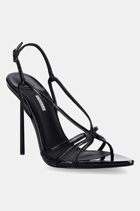 Le Silla στιλέτο σε μια καρφίτσα Sandalo Eugenie μαύρο 4052F100BXPPGSL001