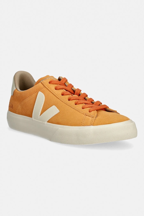 Veja sneakersy zamszowe CAMPO SUEDE damskie kolor pomarańczowy CP0321437A