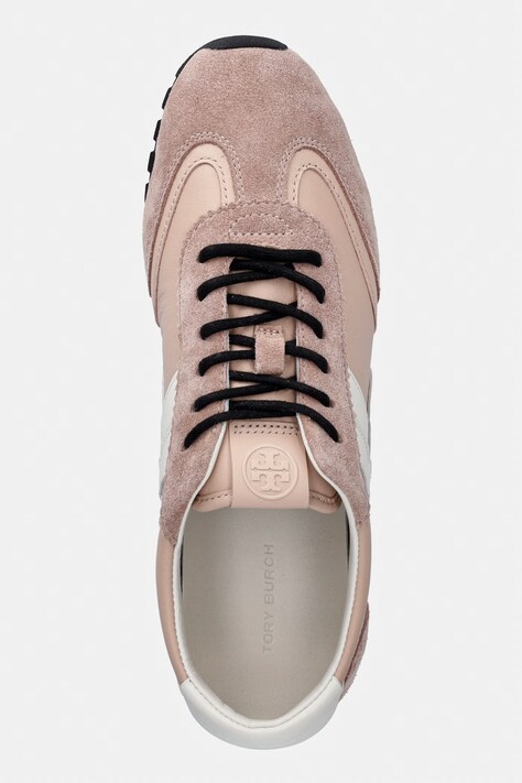 Tory Burch Hank Field Sneaker кросівки жіночі шкіряні — SS26-OBD27M, рожевий — фото 4