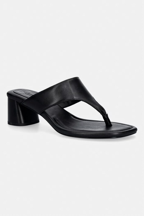 Vagabond Shoemakers šľapky dámske kožené EVIE čierne 6139-001-20