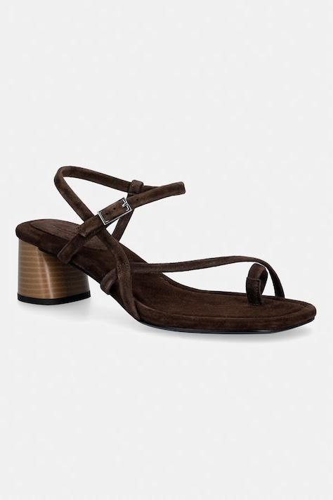 Vagabond Shoemakers sandale s debelom potpeticom od brušene kože EVIE smeđe 6139-140-29