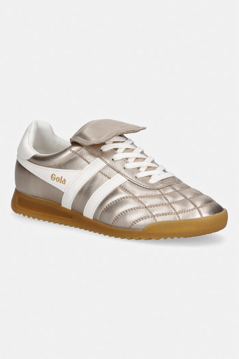 Gola sneakersy skórzane STADIUM 86 damskie kolor złoty CLB575YW