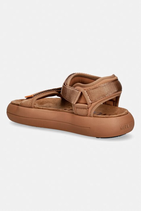 Сандалі Moon Boot MB SUPER SANDAL — SS26-OBD2E2, коричневий — фото 3