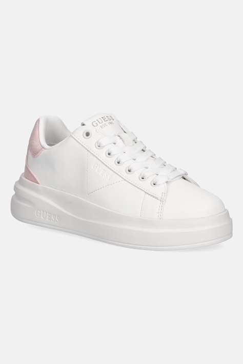 Guess sneakersy ELBINA14 damskie kolor biały FLJE14 LEA12