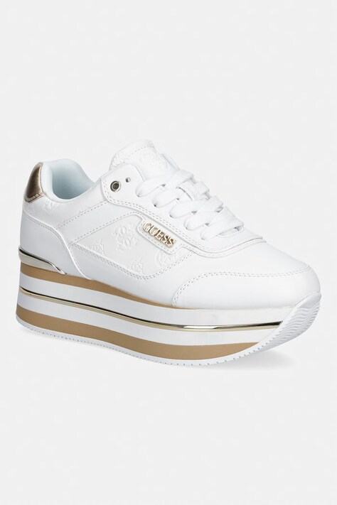 Guess HANSIN4 boty sneakers dámské bílé FLJHN4 ELE12