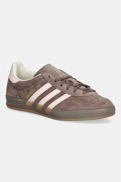 adidas Originals Gazelle Indoor sneakersy damskie zamszowe brązowe JR2431