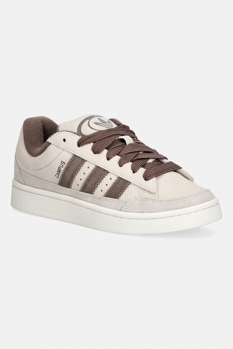 adidas Originals Campus sneakersy damskie zamszowe beżowe KJ3605